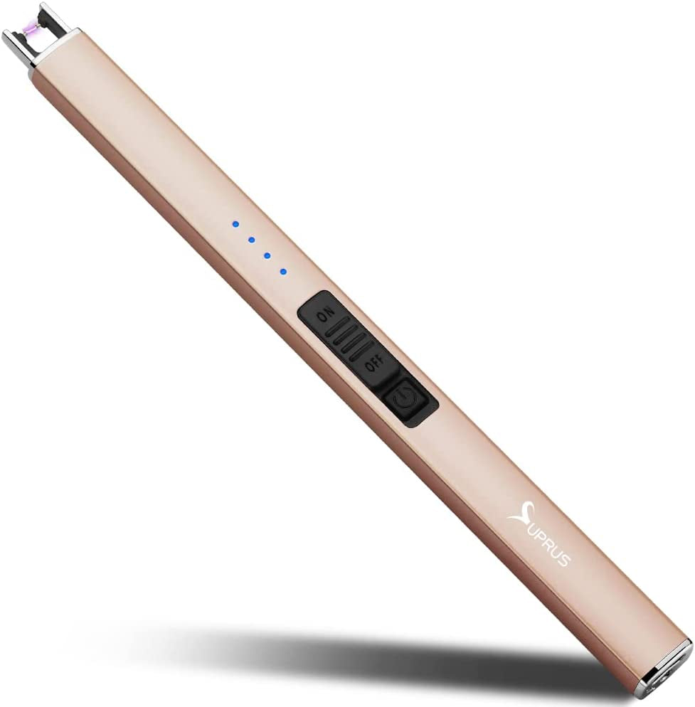 Electric Lighter Arc Windproof Flameless USB Lighter Rechargeable Lighter with S